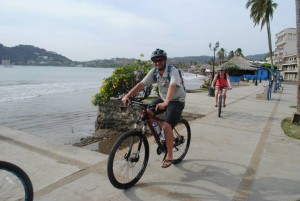 Los participantes canadienses Francois Gagnon y Lee McNut
